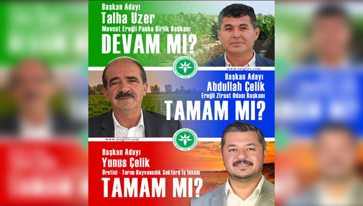 Ereğli PANKO Birlikte Seçim günü yaklaştıkça heyecan artıyor.