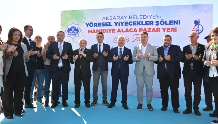 HAMİDİYE ALACA PAZAR YERİ, DÜZENLENEN YÖRESEL LEZZET ŞÖLENİYLE AÇILDI