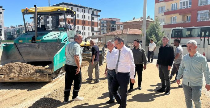 Alaaddin Mahallesi’nde 15 Bin m²’lik Asfalt Çalışması