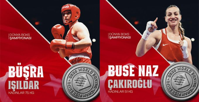 Buse Naz Çakıroğlu ve Büşra Işıldar dünya ikincisi oldu