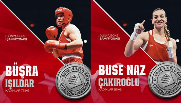 Buse Naz Çakıroğlu ve Büşra Işıldar dünya ikincisi oldu