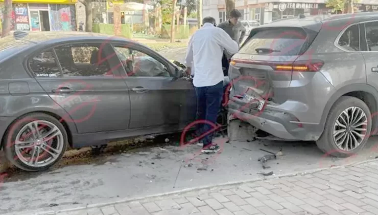 BMW Togg’a çarptı! Sonuç bakın ne oldu