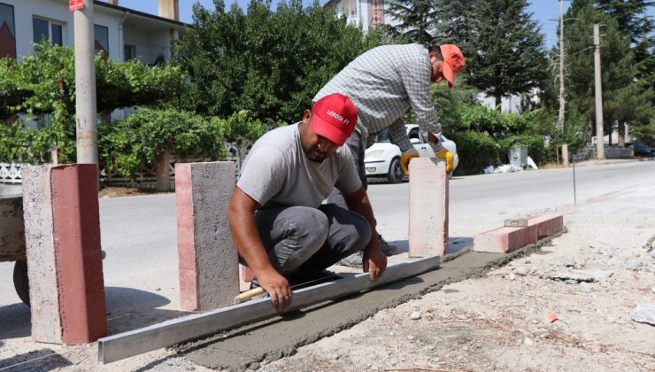 Ereğli Belediyesi’nden Kaldırım Onarım ve Yenileme Çalışmaları