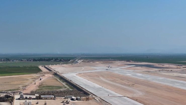 Hatay Havalimanı’nda uçuşlar yeniden başladı
