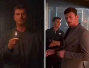 Kıvanç Tatlıtuğ’un dublörü görüntüleri paylaştı! Benzerlik dikkat çekti