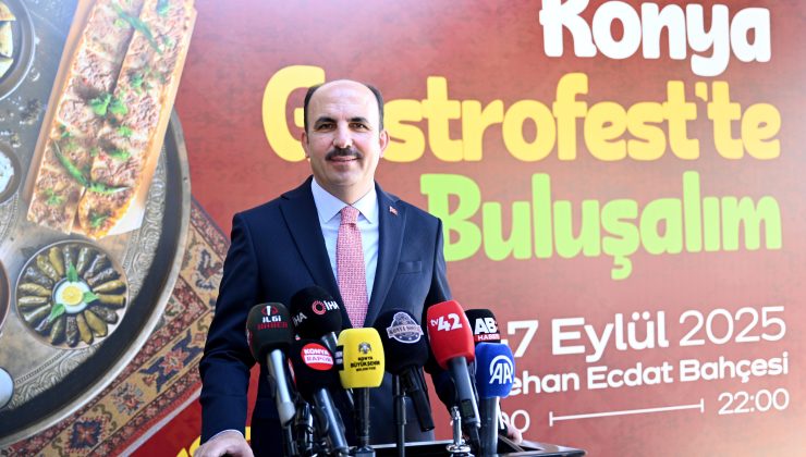 BAŞKAN ALTAY HERKESİ “KONYA GASTROFEST”E DAVET ETTİ
