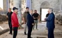 Vali Çelik, Tarihi Küçükköy Kilisesi’nde İncelemelerde Bulundu