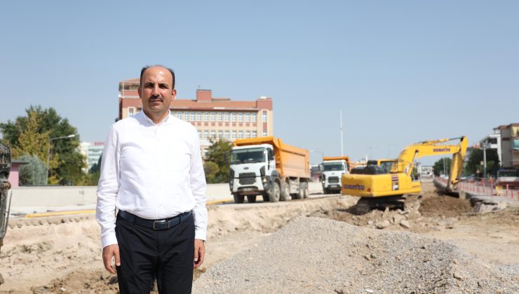 BAŞKAN ALTAY: “ADLİYE – ŞEHİR HASTANESİ RAYLI SİSTEM BAĞLANTISINI YIL SONUNDAN ÖNCE TAMAMLAYACAĞIZ”