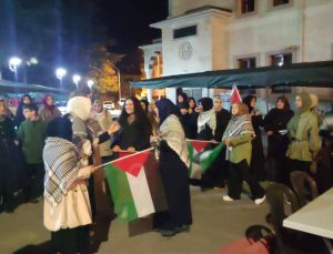 Sumud Filosu’na İsrail Müdahalesi Sonrası Ereğli’de Protesto