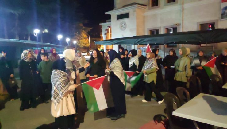 Sumud Filosu’na İsrail Müdahalesi Sonrası Ereğli’de Protesto