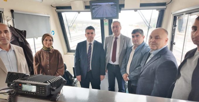 Ereğli Kaymakamı Murat Eren, Hızlı Tren Projesini Yerinde İnceledi