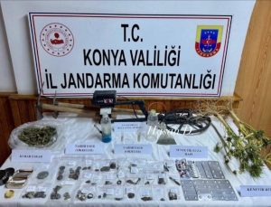 Ereğli’de tarihi eserler ele geçirildi