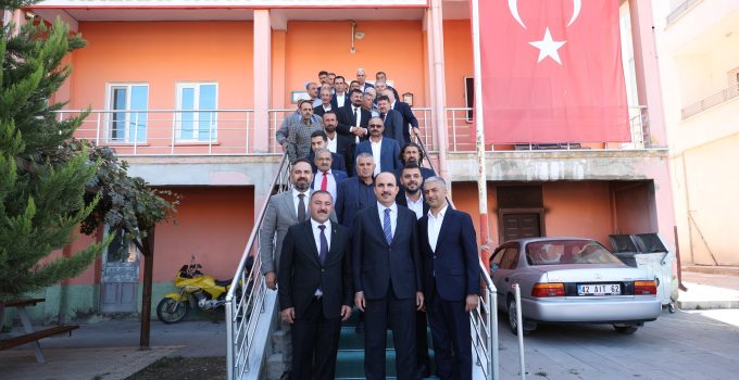 Başkan Altay Halkapınar ve Emirgazi’de Vatandaşlarla Buluştu