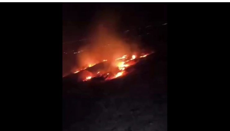 Emirgazi’de ormanlık alanda yangın çıktı