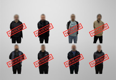 Kırmızı Bültenle Aranan 3 Ulusal Seviyede Aranan 5 Suçlu Yakalandı