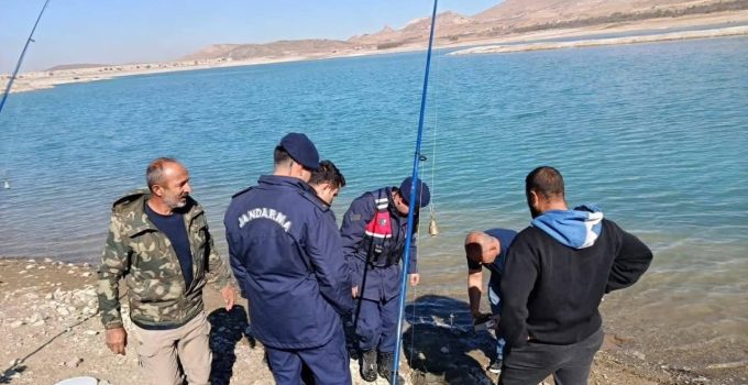 İvriz Barajı’nda Amatör Balıkçılara Denetim Yapıldı