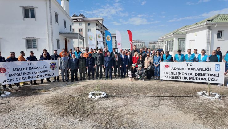 Ereğli’de 11 Kasım Milli Ağaçlandırma Günü Kutlandı