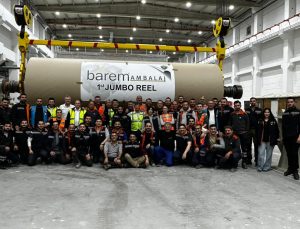Ereğli’de kurulan kağıt fabrikası üretime başladı