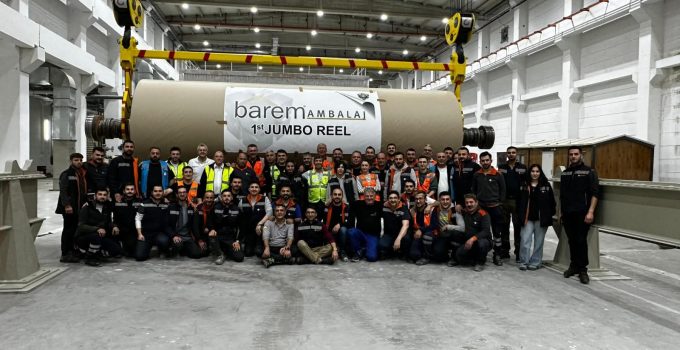 Ereğli’de kurulan kağıt fabrikası üretime başladı