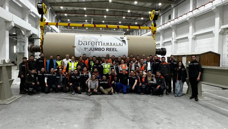 Ereğli’de kurulan kağıt fabrikası üretime başladı