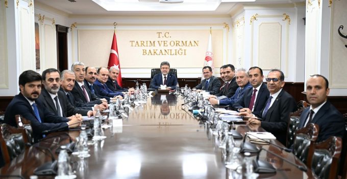 Konya Protokolü Ankara’da Bakan Yumaklı ile Bir Araya Geldi