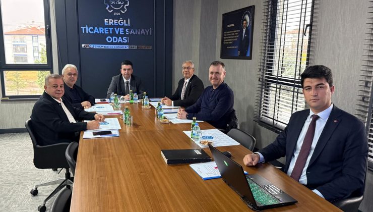 Ereğli’de Sanayi ve İstihdam Potansiyeli Artırma Toplantısı