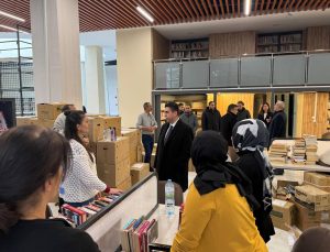 Ereğli Halk Kütüphanesi’nde Son   Rötuşlar Yapılıyor