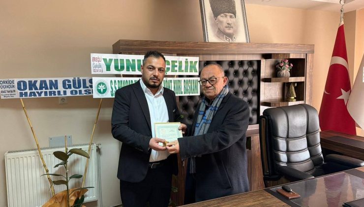 Başkan Adem Tekin Görevine Başladı