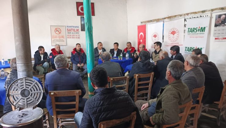 ”Çiftçilerimizle Bir Araya Gelindi”