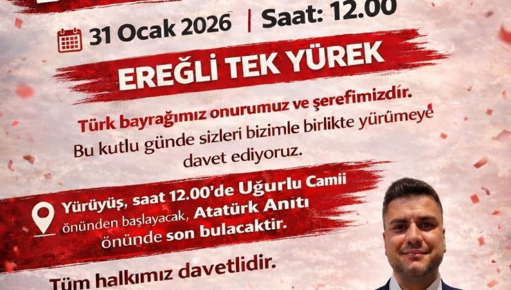 Başkan Uğursın’dan Bayrak Yürüyüşüne Davet