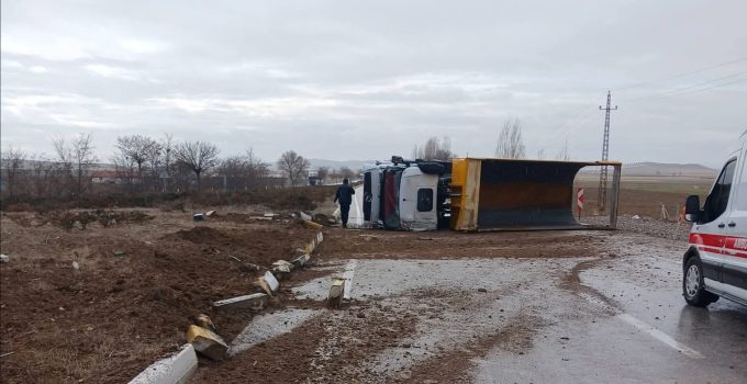 Ereğli’de Trafik Kazası: 1 Yaralı
