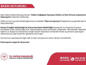 Ereğli’de Hekimler Gözaltına Alındı