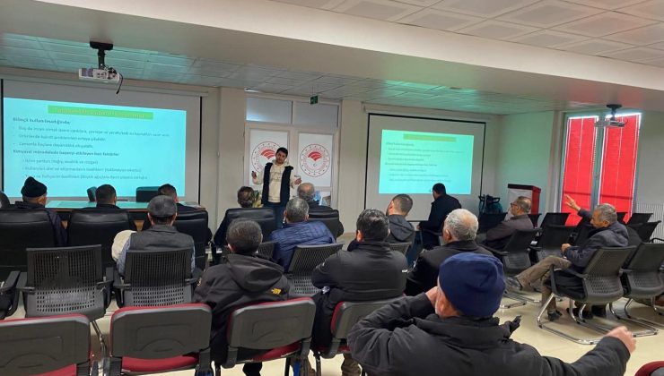 Ereğli’de Çiftçilere Eğitim Veriliyor