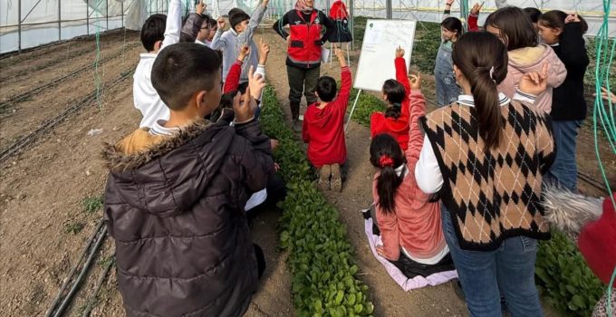 Halkapınar’da “Küçük Çiftçiler Akademisi” Etkinliği
