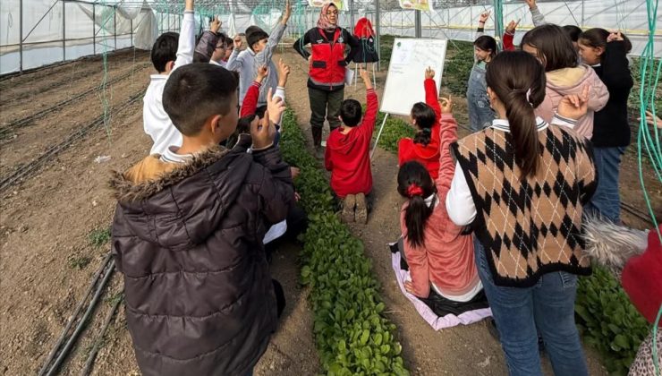 Halkapınar’da “Küçük Çiftçiler Akademisi” Etkinliği