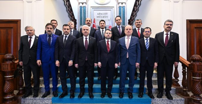 Konya Heyeti Adalet Bakanı Akın Gürlek’e Hayırlı Olsun Ziyaretinde Bulundu