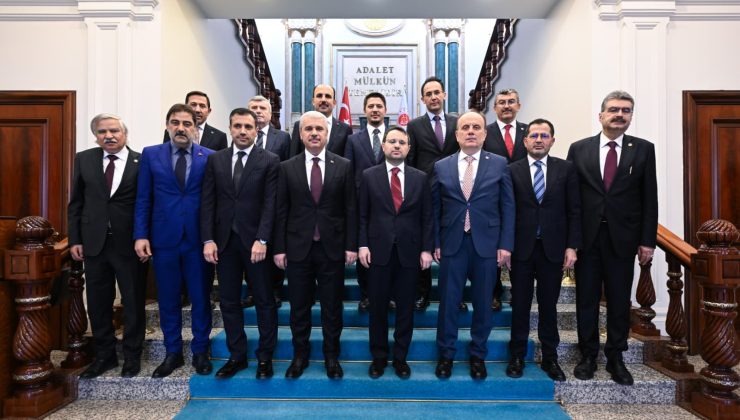 Konya Heyeti Adalet Bakanı Akın Gürlek’e Hayırlı Olsun Ziyaretinde Bulundu