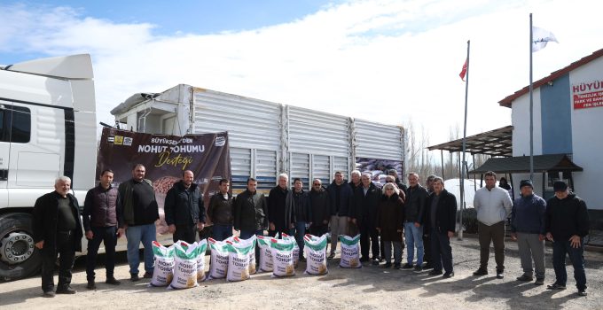 Başkan Altay: “Az Su İsteyen Ürünlerin Yaygınlaşması için Çiftçimize 115 bin 875 Kilo Nohut Desteğinde Bulunduk”