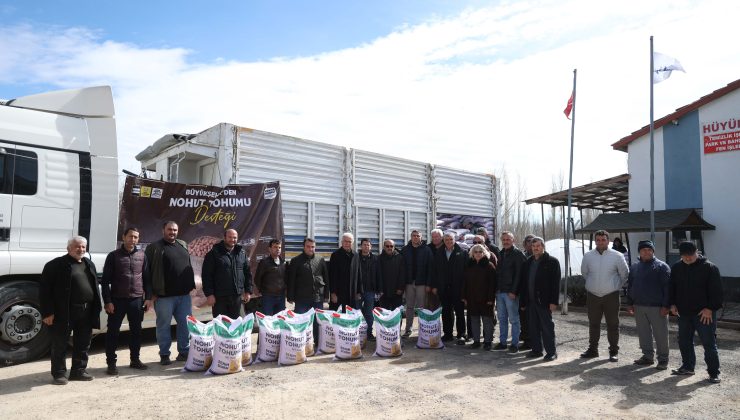 Başkan Altay: “Az Su İsteyen Ürünlerin Yaygınlaşması için Çiftçimize 115 bin 875 Kilo Nohut Desteğinde Bulunduk”