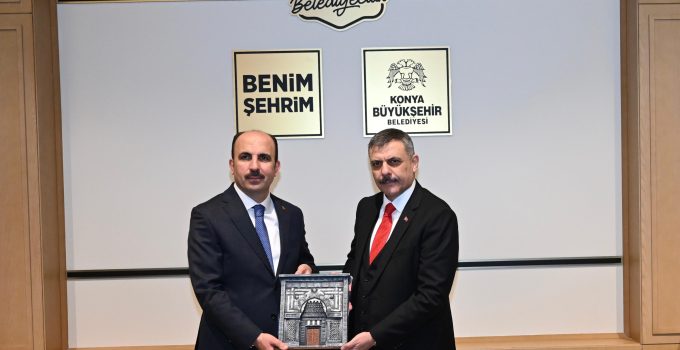 İçişleri Bakanı Çiftçi Başkan Altay’ı Ziyaret Etti