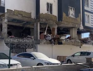 Niğde’de patlamanın boyutu gün ağarınca ortaya çıktı