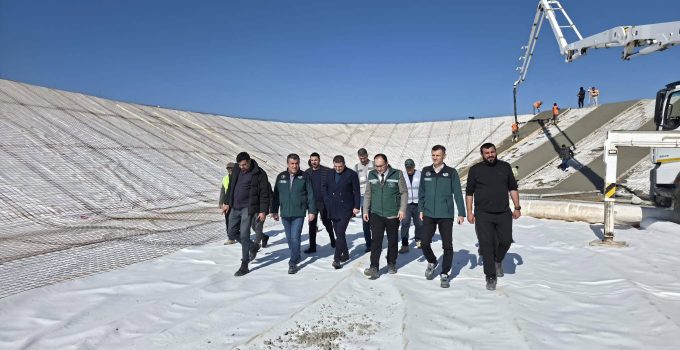 Ereğli’de Modern Sulama Projesi İncelendi