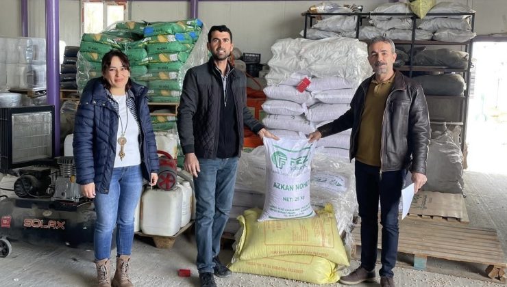 Ereğli’de çiftçilere nohut tohumu dağıtıldı