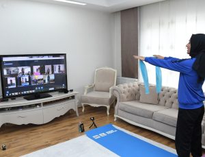 Kadınlara özel “Online Spor” kayıtları başladı
