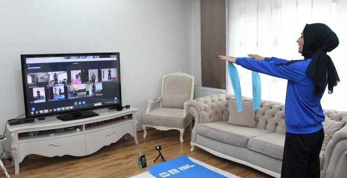 Kadınlara özel “Online Spor” kayıtları başladı