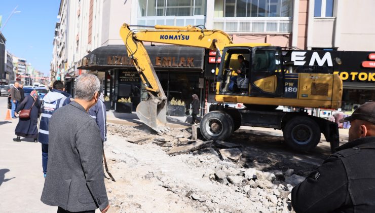 Şehrimizin her köşesinde alın teri var, emek var