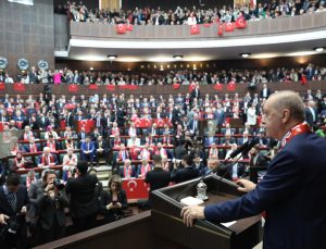 “Türkiye’yi küresel bir oyuncu hâline getirmenin mücadelesi içindeyiz”