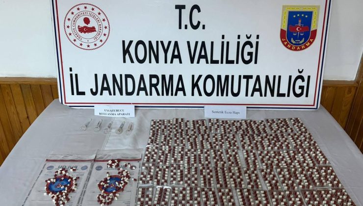 Ereğli’de uyuşturucu operasyonu: 1014 adet hap ele geçirildi