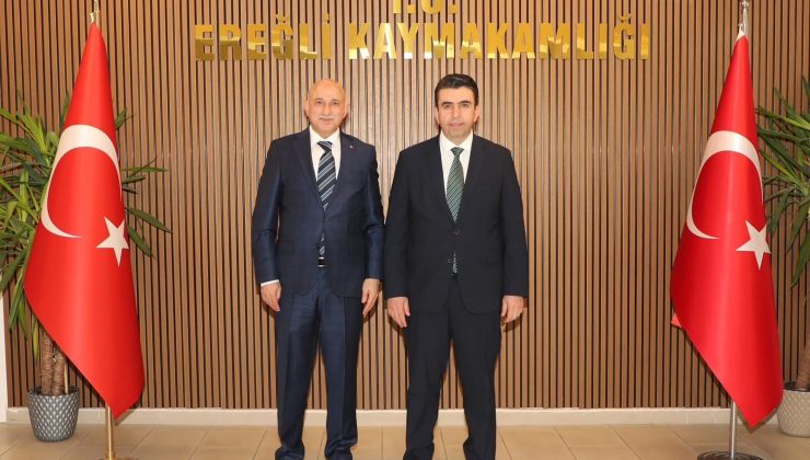Konya İl Emniyet Müdürü Maksut Yüksek Ereğli’de