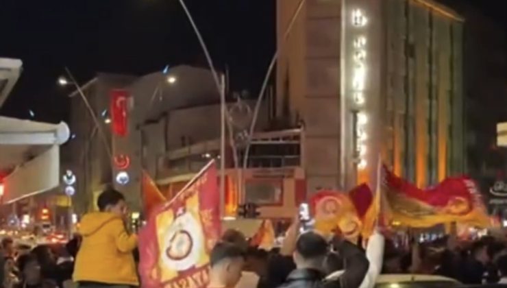 Ereğli’de Galatasaraylılar kutlama yaptı